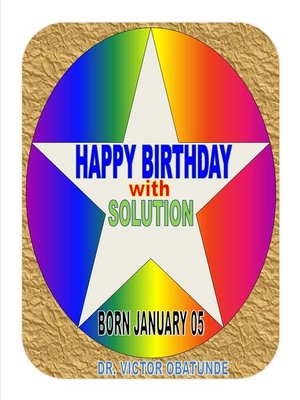 cover image of BORN JANUARY 05